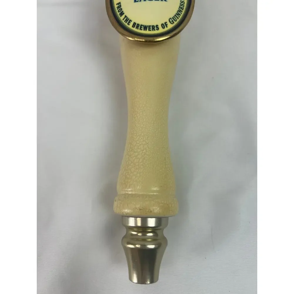 Harp Lager Beer Tap Handle Guinness Irish Pub Breweriana Draft Keg Vintage